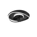Trio Reality TR67393132 LED ventilátor világítással SORTLAND | 30W integrált LED forrás | 3500lm | 2700-6500K