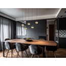 Trio SELECT  T344410532 LED mennyezeti függőlámpa ORBIT   | 5x8W integrált LED forrás | 5x960lm | 2300+3000+4000K