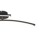 Globo 67129-12 LED süllyesztett mennyezeti lámpa Tansy I 1x12W | 1000lm | 3000-4000-6000K | IP44 - állítható, memória funkció, fokozatos szabályozás, fekete