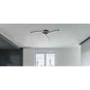 Globo 67129-18 LED fürdőszobai mennyezetre szerelhető lámpa Tansy I 1x18W | 1500lm | 3000-4000-6000K | IP44 - állítható, memória funkció, fokozatos szabályozás, fekete