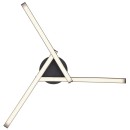 Globo 67129-18 LED fürdőszobai mennyezetre szerelhető lámpa Tansy I 1x18W | 1500lm | 3000-4000-6000K | IP44 - állítható, memória funkció, fokozatos szabályozás, fekete