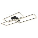 Globo 67247-58 LED mennyezetre szerelhető lámpa Tiny1x58W | 4300lm | 2700-6000K - távirányítás, szabályozható, memória funkció, éjszakai üzemmód, fekete, opál