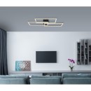 Globo 67247-58 LED mennyezetre szerelhető lámpa Tiny1x58W | 4300lm | 2700-6000K - távirányítás, szabályozható, memória funkció, éjszakai üzemmód, fekete, opál