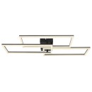 Globo 67247-58 LED mennyezetre szerelhető lámpa Tiny1x58W | 4300lm | 2700-6000K - távirányítás, szabályozható, memória funkció, éjszakai üzemmód, fekete, opál