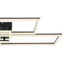 Globo 67247-58 LED mennyezetre szerelhető lámpa Tiny1x58W | 4300lm | 2700-6000K - távirányítás, szabályozható, memória funkció, éjszakai üzemmód, fekete, opál