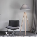 Ideal Lux állólámpa Tridente PT1 1x60W E27 - luxus retro