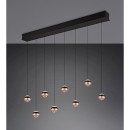 Trio SELECT  T344410832 LED mennyezeti függőlámpa ORBIT   | 8x8W integrált LED forrás | 8x960lm | 2300+3000+4000K