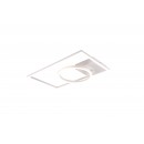 Trio R62182131 LED mennyezetre szerelhető lámpa Verso 1x24,5W | 3100lm | 4000K - állítható, 3 fázisú fényerő-szabályozás, matt fehér