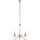 Globo 69003-3 mennyezeti függőlámpa Truncatus 3x40W | E14 - sárgaréz