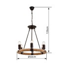 Globo 69029-6 mennyezeti függőlámpa Ulleu 6x60W | E27