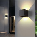 Immax 08510L LED kültéri fali lámpa DICE | 6W integrált LED forrás | 340lm