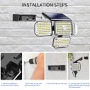 Immax 08481L LED napelemes | 5W integrált LED forrás | 430lm | hidegfehérK