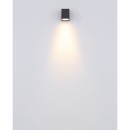 Globo 34164 kültéri fali lámpa Veronika 1x35W | GU10 | IP44 - antracit