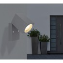 Globo 34164W kültéri fali lámpa Veronika 1x35W | GU10 | IP44 - állítható, antracit