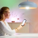 WiZ Tunable white 8718699786335 intelligens LED izzó E27 | 1x11W | 1055lm | 2700-6500K - földgömb alakú