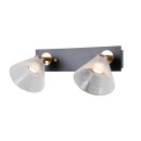Italux WL-34393-2-BK-HBR LED mennyezeti spotlámpa Orella | 8W LED | 466lm | 3000K