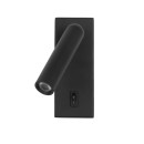 Italux WL-46376-1-BK LED fali spotlámpa Nova | 3W LED | 153lm | 3000K