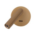 Italux WL-64834-1-GD LED fali spotlámpa Carda | 3W LED | 164lm | 3000K