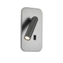 Italux WL-83957-1-GR LED fali spotlámpa Doria | 8W LED | 559lm | 3000K