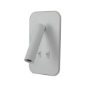 Italux WL-83957-1-WH LED fali spotlámpa Doria | 8W LED | 559lm | 3000K