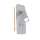 Italux WL-83957-1-WH LED fali spotlámpa Doria | 8W LED | 559lm | 3000K