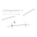 Zuma Line 003064-028269 LED fali lámpa PARKS integrált LED forrás