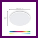 WiZ Tunable white 8719514554276 mennyezetre szerelhető lámpa LED 21W | 2100lm | 2700-6500K - fehér