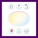 WiZ Tunable white 8719514554276 mennyezetre szerelhető lámpa LED 21W | 2100lm | 2700-6500K - fehér