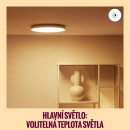 WiZ Tunable white 8719514554276 mennyezetre szerelhető lámpa LED 21W | 2100lm | 2700-6500K - fehér