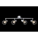Globo 54802-4 fali vagy mennyezeti spotlámpa Xara I 4x40W | E14 - króm