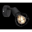 Globo 54802S-1 fali lámpa Xara 1x40W | E14 - fekete