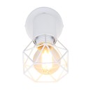Globo 54802W-1 fali lámpa Xara 1x40W | E14 - fehér