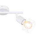 Globo 54802W-2 mennyezetre szerelhető lámpa Xara 2x40W | E14 - fehér