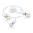 Globo 54802W-3 mennyezetre szerelhető lámpa Xara 3x40W | E14 - fehér