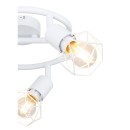 Globo 54802W-3 mennyezetre szerelhető lámpa Xara 3x40W | E14 - fehér