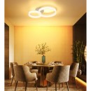 Globo 48046D2 LED mennyezetre szerelhető lámpa ZARA  | 24W integrált LED forrás | 1800lm | 3000K