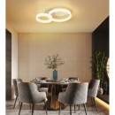 Globo 48046D2 LED mennyezetre szerelhető lámpa ZARA  | 24W integrált LED forrás | 1800lm | 3000K