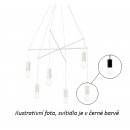 Ideal Lux 158815 mennyezeti függőlámpa Pop Nero 6x60W|E27 - fekete