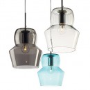Ideal Lux 088938 mennyezeti függőlámpa Zeno Big Grigio 1x60W|E27 - füstüveg
