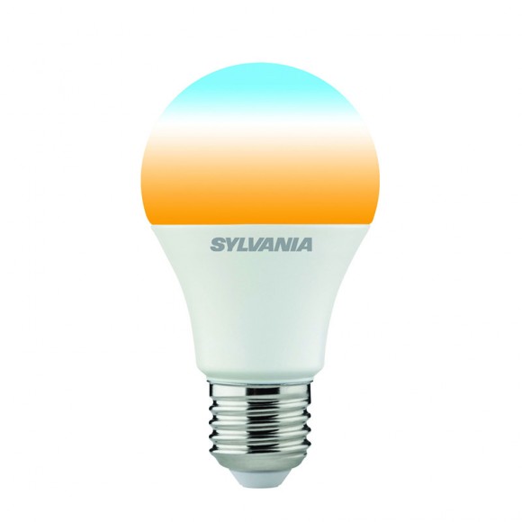 Sylvania 0028902 LED intelligens izzó 1x8,5W | E27 | 806lm | 2700-6500K - szabályozható, Wi-Fi, fehér