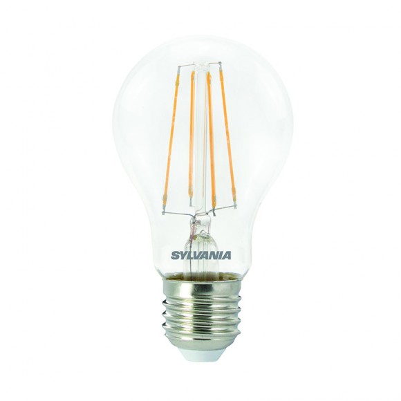 Sylvania 0029313 LED szénszálas izzó 1x7W | E27 | 806lm | 2700K - szabályozható, átlátszó