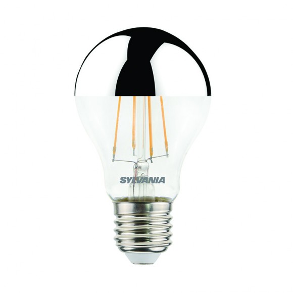 Sylvania 0029342 LED szénszálas izzó 1x4,5W | E27 | 400lm | 2700K - ezüst