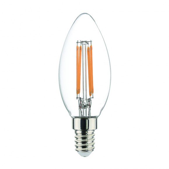 Sylvania 0029344 LED szénszálas izzó 1x4,5W | E14 | 470lm | 2700K - szabályozható, átlátszó