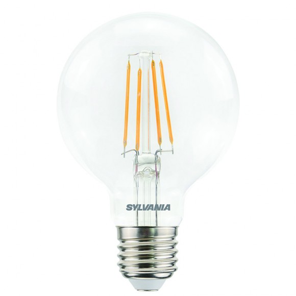 Sylvania 0029544 LED szénszálas izzó 1x6W | E27 | 640lm | 2700K -  átlátszó