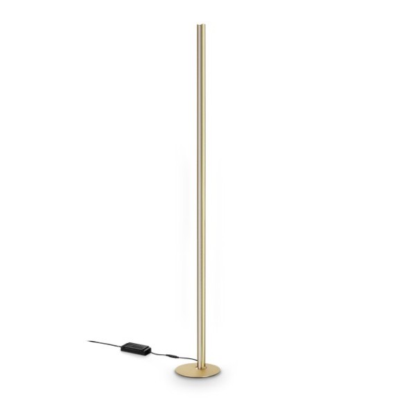 Ideal lux 366166 LED állólámpa DORICA  | 50W integrált LED forrás | 2830lm | 3000K | kapcsolóval | bronz