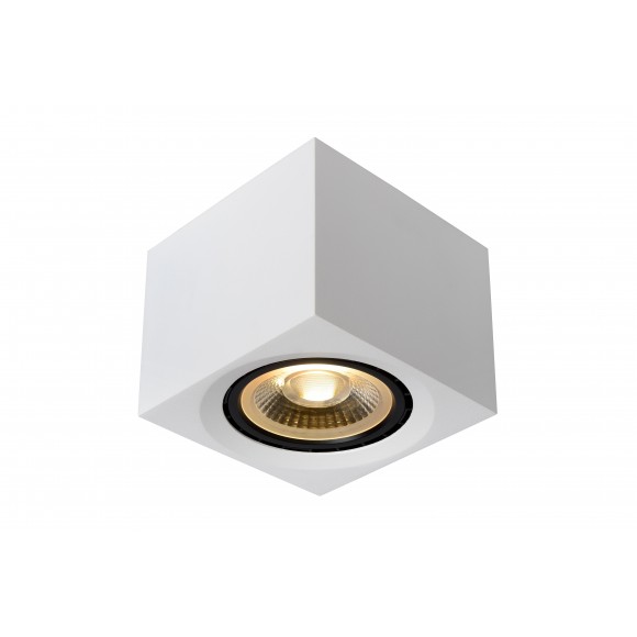 Lucide 09922/12/31 mennyezeti spotlámpa Fedler 1x12W | LED GU10 | 820lm | 2200K/3000K - az izzó a csomag tartalma, fehér, szabályozható, CCT