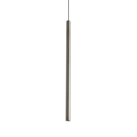 Ideal lux 352121 LED mennyezeti függőlámpa LOOK  | 12W integrált LED forrás | 660lm | 3000K | a kábelen | bronz