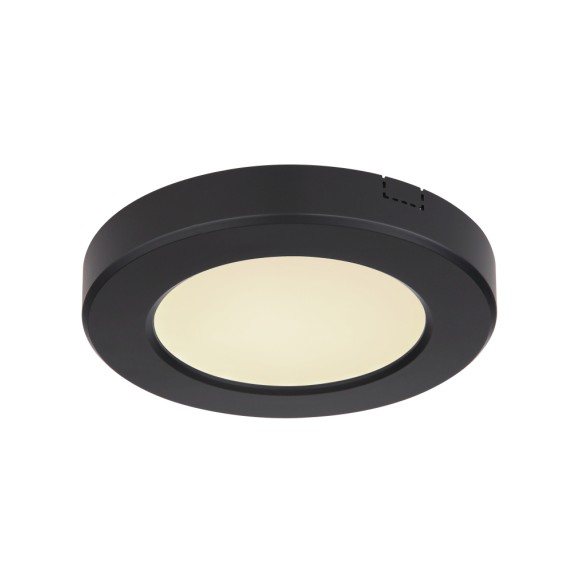 Globo 12379-6B LED mennyezeti lámpa Lasse 1x6W | 400lm | 3000-4000-6500K - fekete