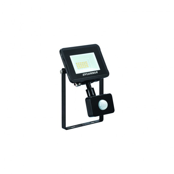 Sylvania 0050134 LED kültéri lámpa mozgásérzékelővel Start Flood Flat 1x19W | 2000lm | 4000K | IP54 - fekete