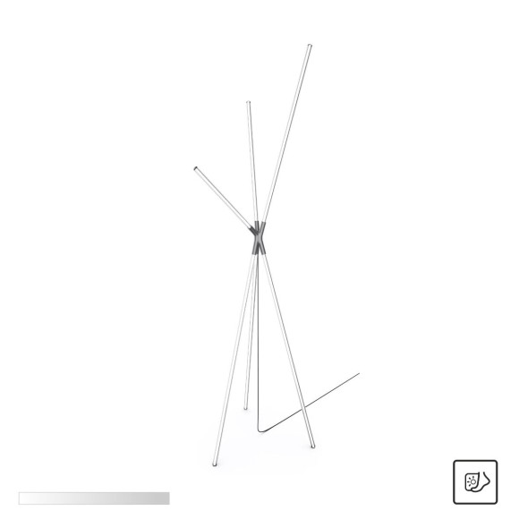 Zuma Line 003064-028069 LED állólámpa LAUTARO integrált LED forrás